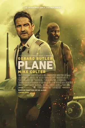 Plane 2023 Dual Audio WEB-DL | Hindi Full Movie